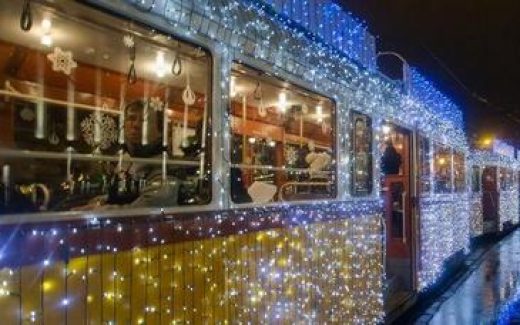 столетний трамвай в Осло