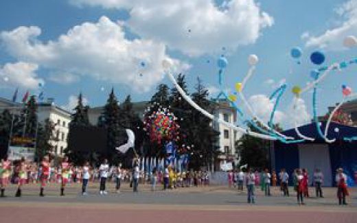 праздник на площади