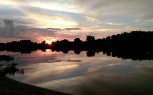 река Ока, посёлок Шилово