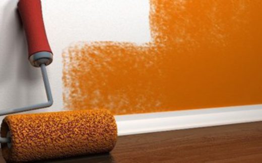 ремонт, краска,, валик