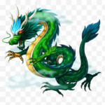 дракон зеленый