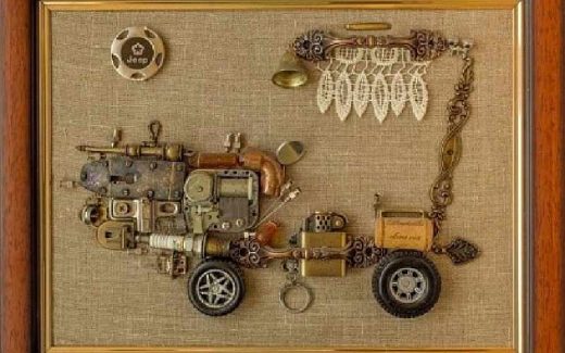 работа Ольги Джокич из проекта "Назад в Будущее"