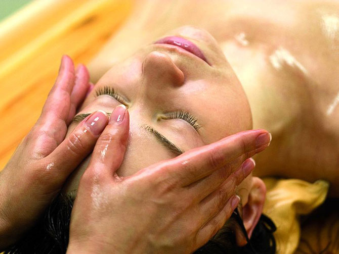 массаж лица