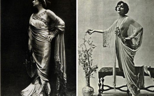 женская мода 1910-х года