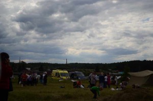 встреча друзей, пикник