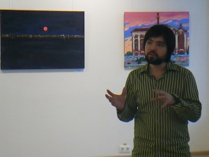 Ленур Велиляев, картина "Луна над Евпаторией"