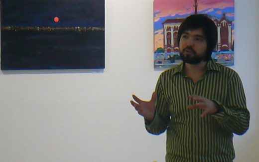 Ленур Велиляев, картина "Луна над Евпаторией"