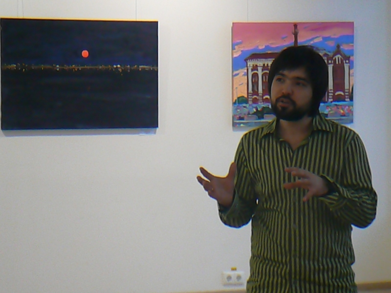 Ленур Велиляев, картина "Луна над Евпаторией"