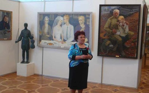 7 травня в Сумському обласному художньому музеї ім. відкрилася виставка до Дня пам’яті і примирення в Україні та до 70-річчя Перемоги