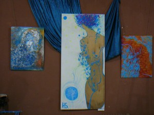 Сумы, выставка, живопись, молодые художники, ультрафиолет, Надежда Белокур