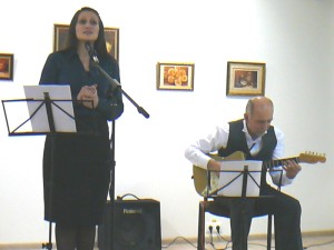 Анатолий Пушкарь и  Валерия Доценко