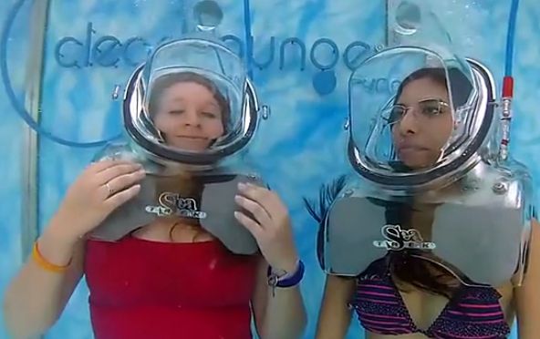 бар-аквариум в Мексике