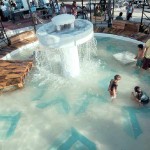 фонтан курорт в Мексике