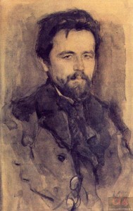 Антон Павлович Чехов, автор  В. Серов