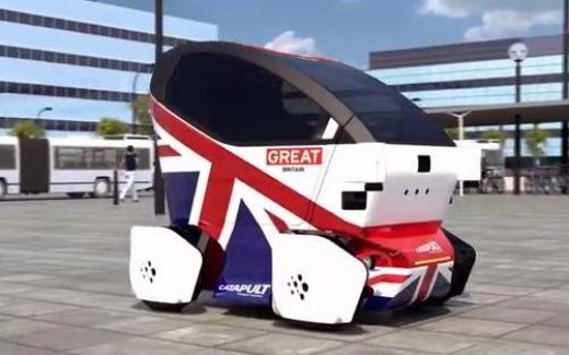 Британские инженеры разрабатывают беспилотный электромобиль для такси