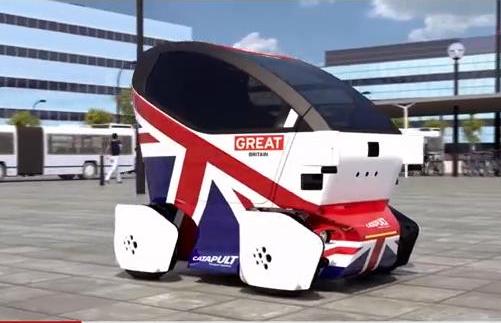 Британские инженеры разрабатывают беспилотный электромобиль для такси