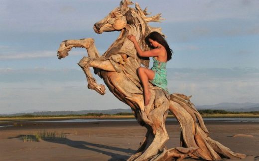 скуоьптура Конь. Автор Jeffro Uitto