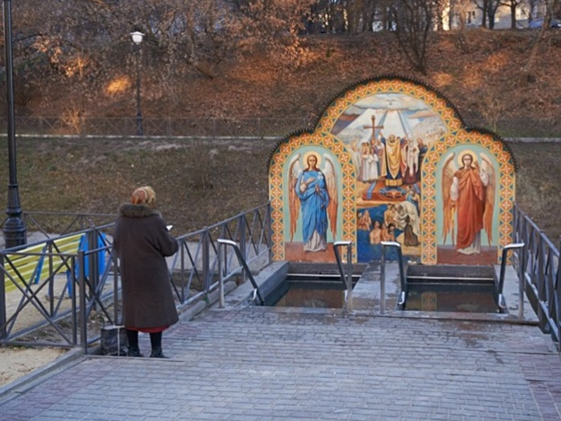Харьков, Китлярчин яр, купальни c иконописной росписью.