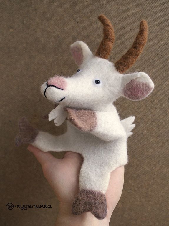 Игрушка коза своими руками - символ 2015 года! | Укрась свой мир!