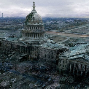 развалины города