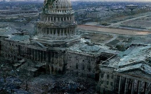 развалины города