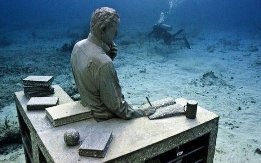 подводный музей на Канарских островах