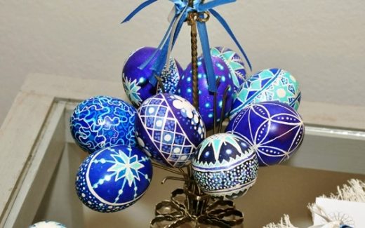 традиционные новогодние украинские украшения, писанки