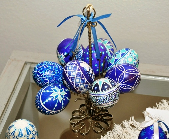 традиционные новогодние украинские украшения, писанки