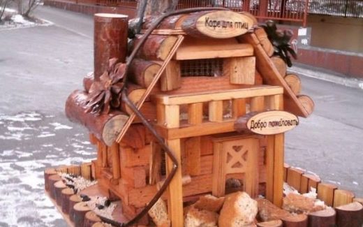 кормушка - кафе для птиц