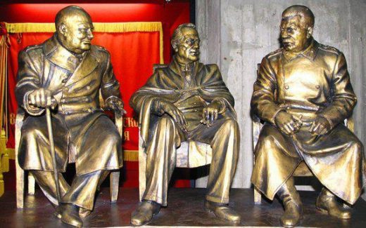 Сталин, Рузвельт, Черчель