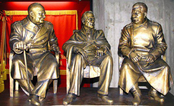 Сталин, Рузвельт, Черчель