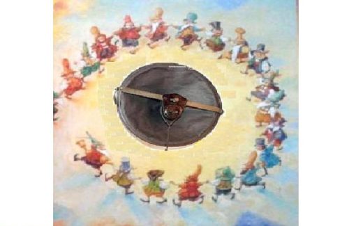 хоровод человечков, гномы, радио