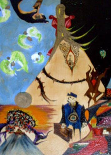 Картина Сильвестра Сталлоне 'Без названия I'