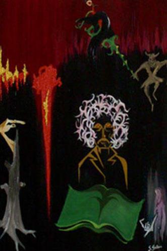 Картина Сильвестра Сталлоне 'Без названия III' Картина Сильвестра Сталлоне 'Без названия III'