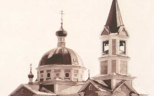 Храм в селе Сростки, освящённый Макарием (Невским), Святителем