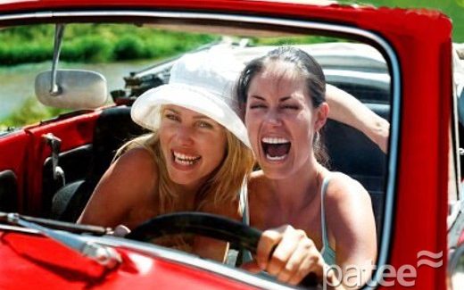 девушки хза рулем автомобиля