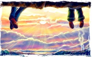 встречаем рассвет